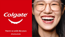colgate ad of people smiling with imperfections