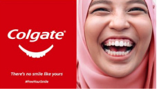 colgate ad of people smiling with imperfections