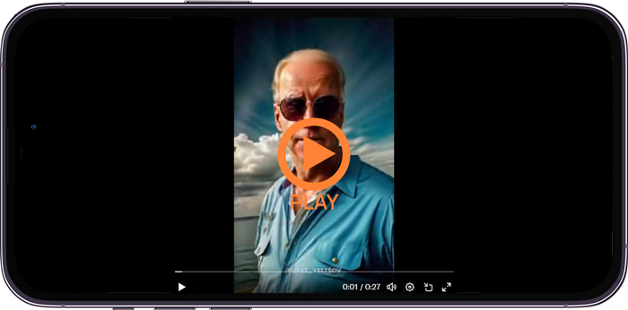 AI ad of Biden
