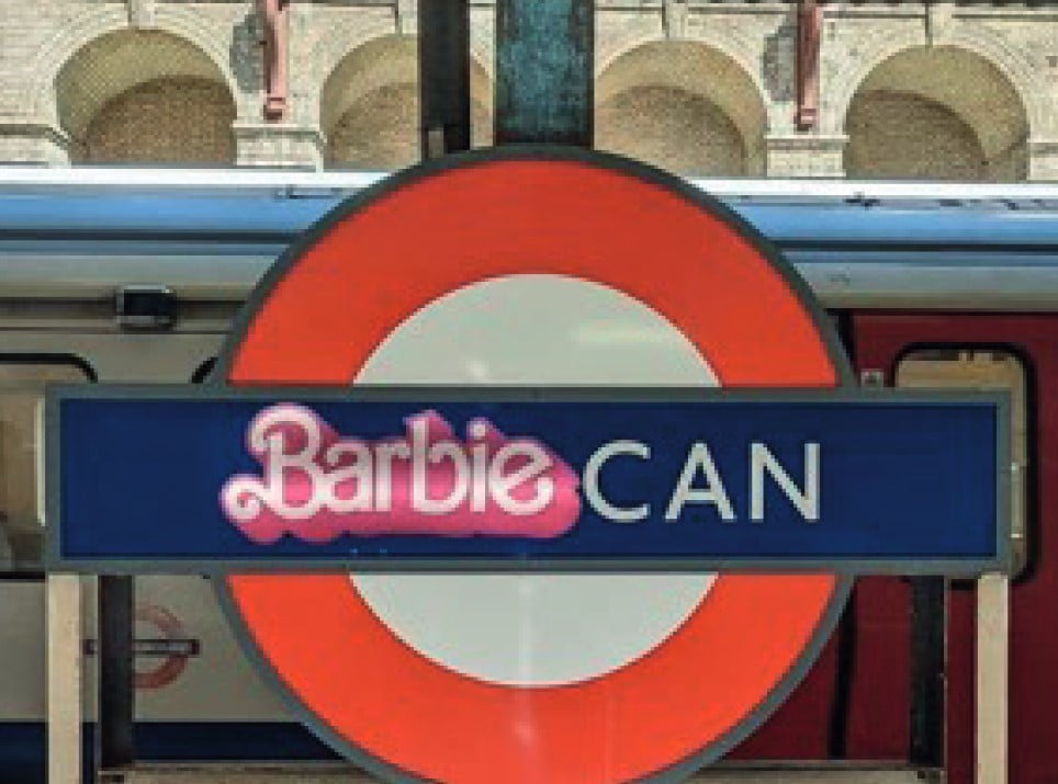 Barbie ad