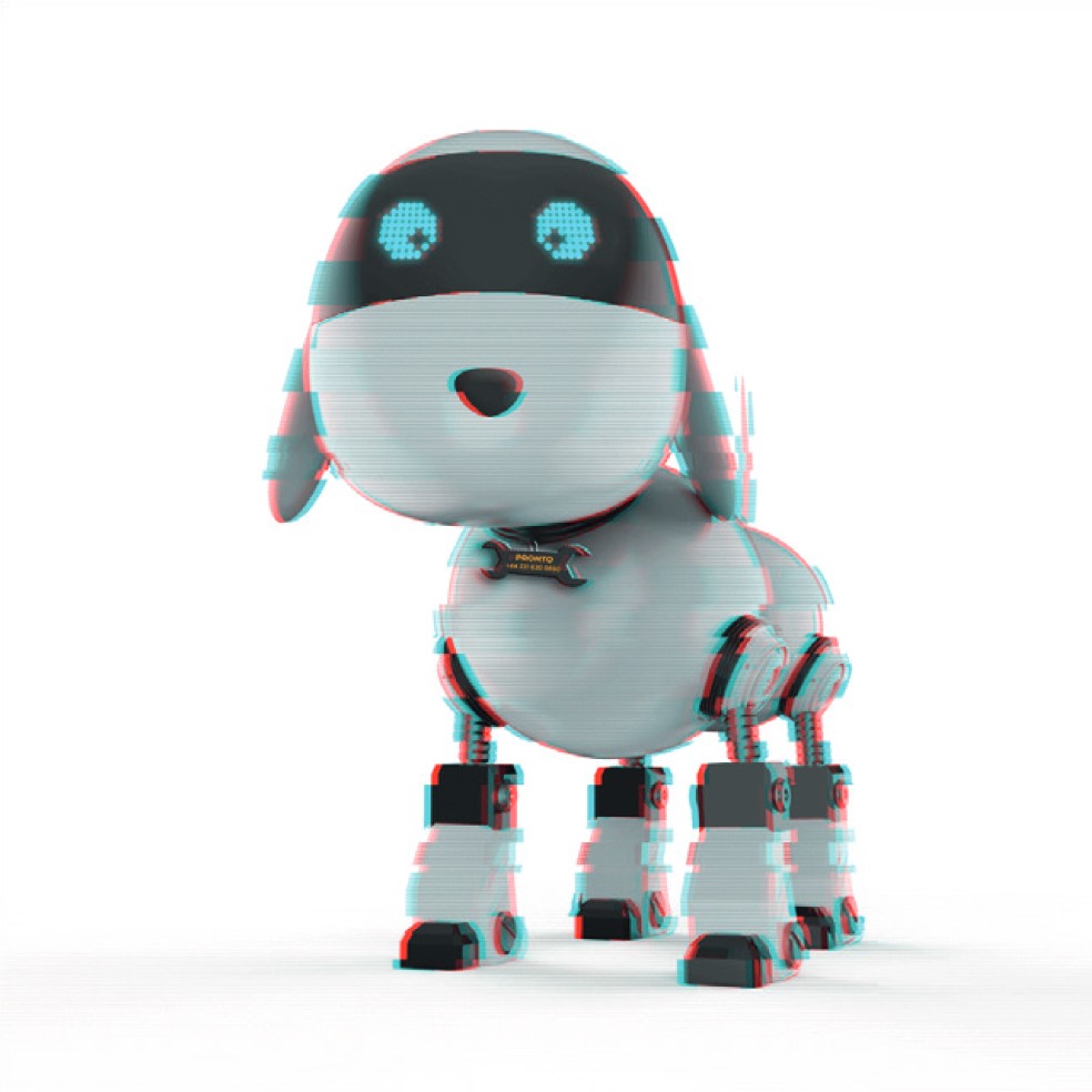 Robot dog called Pronto